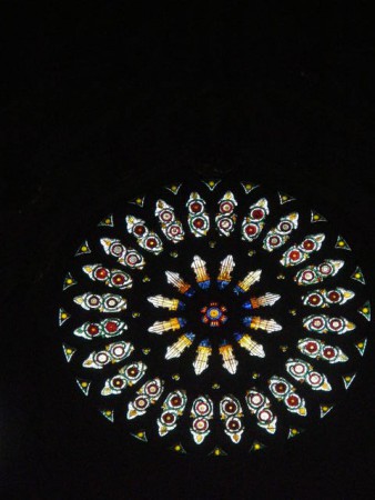 York Minster: a híres "rózsa ablak"